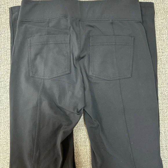 Athleta Women's Charcoal Leggings - Picture 3 of 4